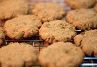 Galletas de Avena con Pepitas de Calabaza