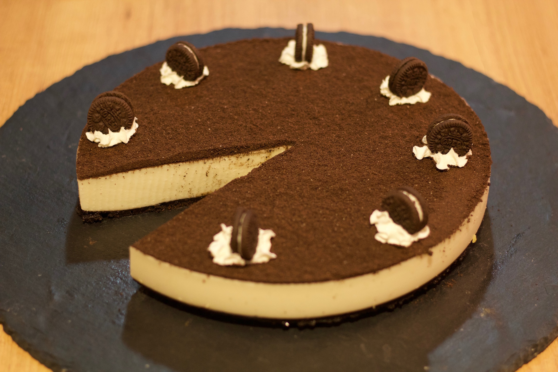 deliciosa tarta de Oreo sin horno