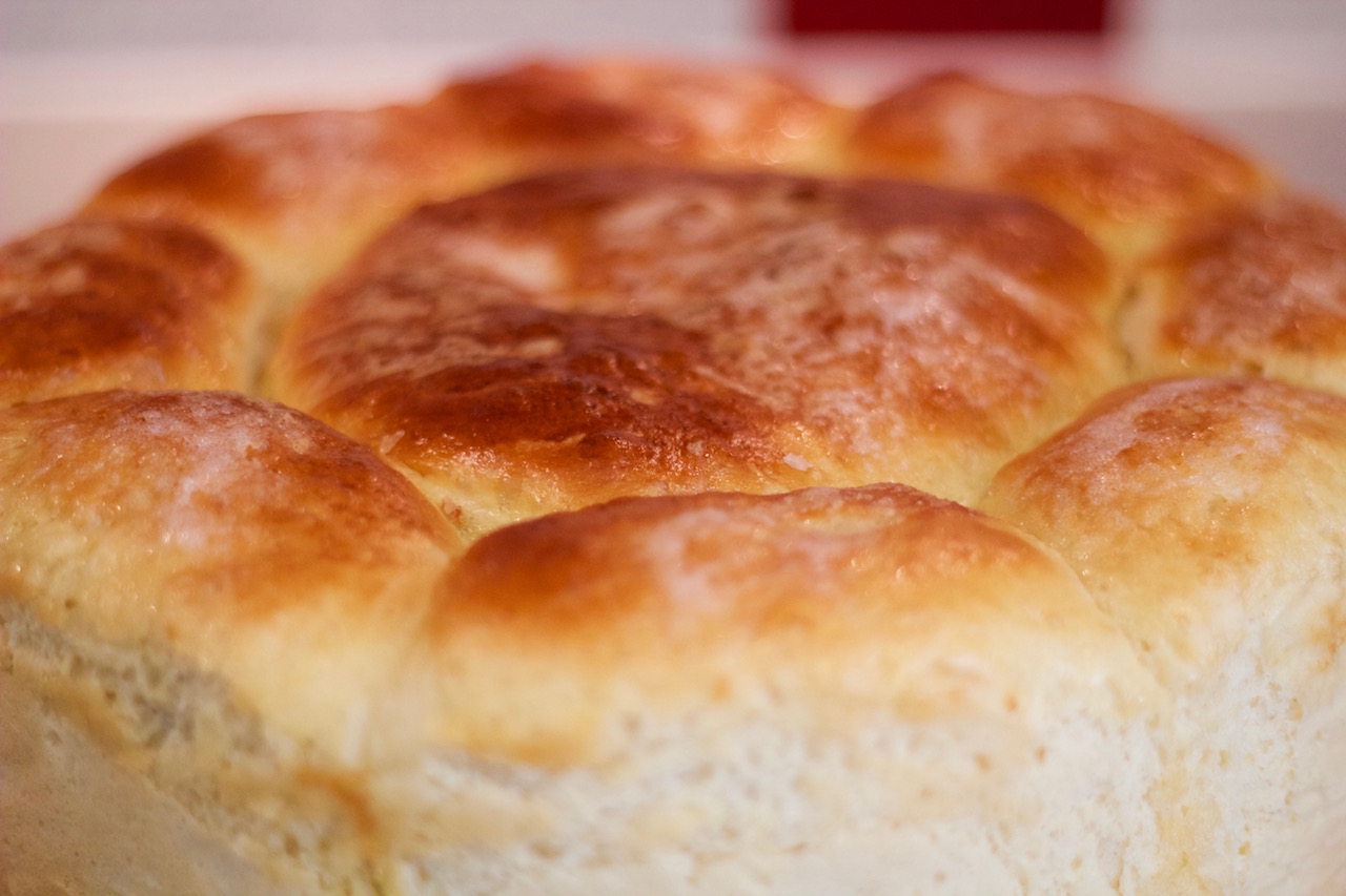 detalle del brioche portugués