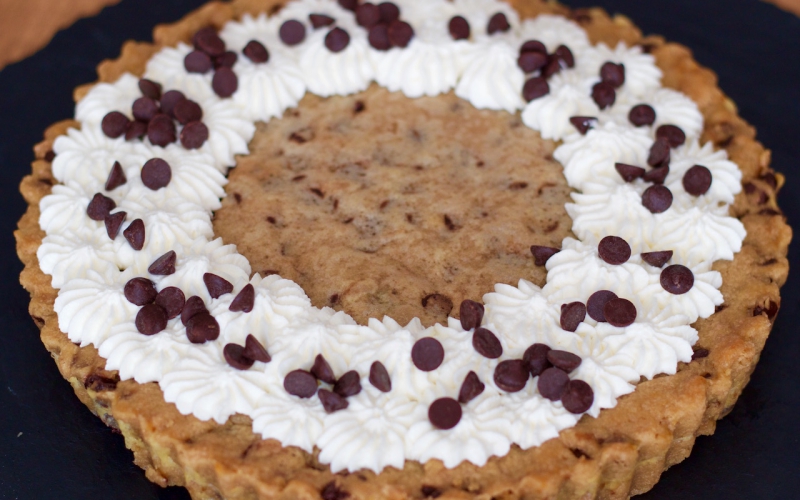 Chocolate Chip Cookie Cake